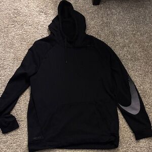 Nike Black Dri-FIT Hoodie with Swoosh